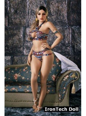 Doll en bikini motifs africain - Julia - 159cm