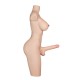 Torso Shemale en silicone LoveNestle - 76cm - Rina