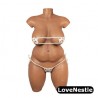 Torso Sex Doll LoveNestle - 90cm - Mega Olivia Bronzé