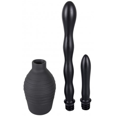 Poire de lavement 2 embouts 