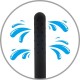 Tube pour lavement anal Eau 360 13 x 2cm 
