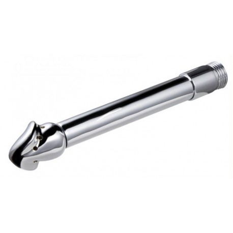 Embout de lavement anal Chromium 14 x 3cm 