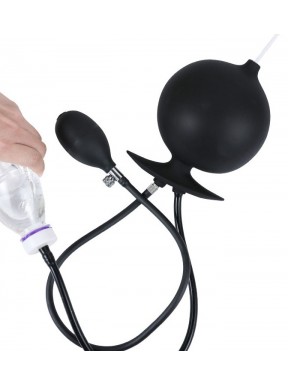 Plug gonflable et Embout de lavement BUTT ENEMA 12 x 11cm 