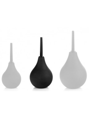 Poire anale Bulb Douche 160 ml Noire 