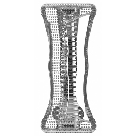 Masturbateur transparent SONO N°23 - 15cm 