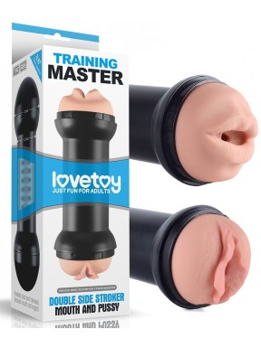 Masturbateur Double Side Vagin - Bouche 