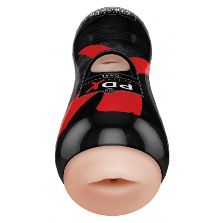 Masturbateur + vibro PdX Elite Bouche 