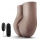 Masturbateur réaliste vibrant Fuck Me Deep Vagin et Anus Marron 