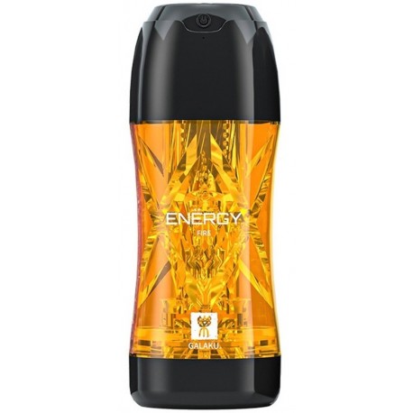 Masturbateur vibrant Energy Jaune 