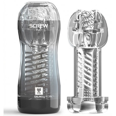 Masturbateur Screw III Galaku Gris 