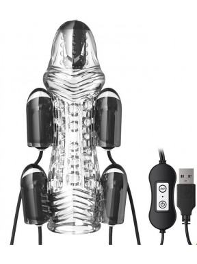 Gaine vibrante de masturbation Vibe Extreme 5 Vibrations 