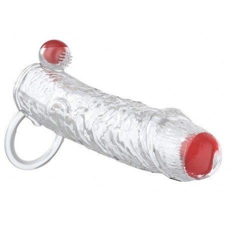 Gaine de pénis vibrante Sleeve Cat 14 x 4cm 