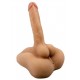 Masturbateur Big Dick Hole Anus et Pénis flexible 18 x 4cm