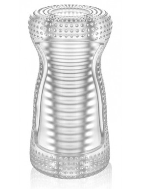 Masturbateur Transparent Cleardual 12cm 