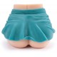 Masturbateur Fessier Mini Skirt Vagin-Anus Vert 