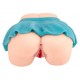 Masturbateur Fessier Mini Skirt Vagin-Anus Vert 