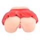 Masturbateur Fessier Mini Skirt Vagin-Anus Rouge 