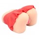 Masturbateur Fessier Mini Skirt Vagin-Anus Rouge 