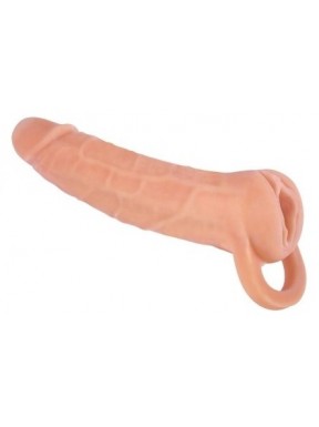 Gaine de pénis + masturbateur EXTENDOR 8 - 19 x 4.5cm 
