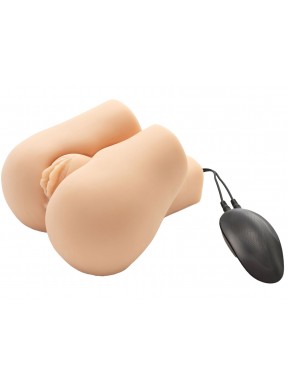 Masturbateur Réaliste Vibrant Nasty Nympho 2 Entrées 