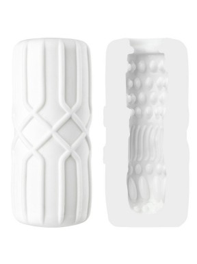 Masturbateur Wavy Blanc 