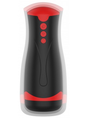 Masturbateur Deep Squeeze Vibrations et Succion 