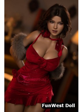 En stock - FUNWEST DOLL silicone - Rose - 157cm G-CUP