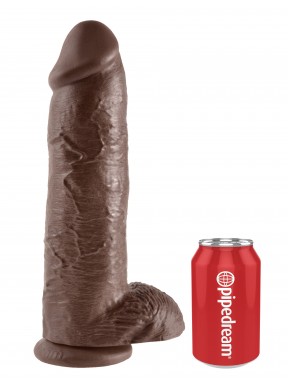 Gros gode King Cock 26 x 7.8 cm Brown 