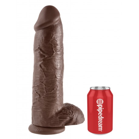 Gros gode King Cock 26 x 7.8 cm Brown 