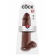 Gros gode King Cock 26 x 7.8 cm Brown 