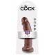 Gode King Cock 22 x 5.3 cm Marron 