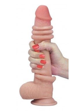 Gode réaliste SLIDING SKIN 13 x 3.5 cm 