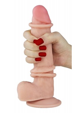 Gode réaliste SLIDING SKIN 16 x 4 cm 