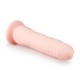 Dildo avec ventouse Forme courbée 19 x 4.5cm 