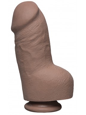 Gode réaliste Fat D UltraSkyn 14 x 7 cm Caramel 