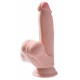 Gode réaliste 3D Cock Swinging Balls 15  x 4 cm 