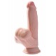Gode réaliste 3D Cock Swinging Balls 15  x 4 cm 