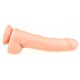 Gode réaliste Foreskin 23 x 5.5cm 