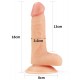 Gode réaliste Soft Dude 13 x 3.5cm 