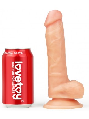 Gode réaliste Soft Dude 15 x 4cm 