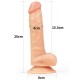 Gode réaliste Soft Dude 15 x 4cm 