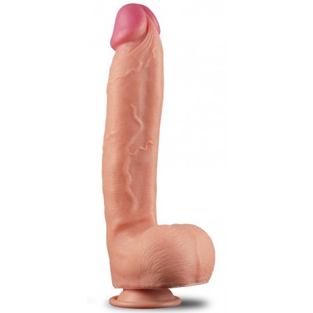 Gode réaliste King Size Strong Nature Cock 22 x 5.7cm 
