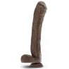 Gode réaliste mr Ed Dr Skin 28 x 5.5cm Marron