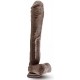 Gode réaliste mr Ed Dr Skin 28 x 5.5cm Marron 