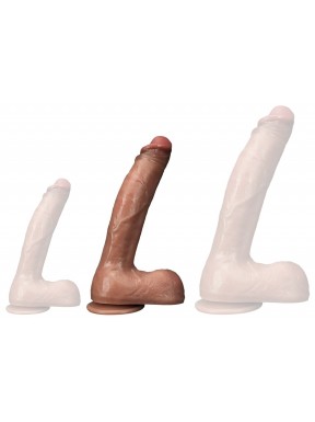 Gode Réaliste Dickpick M 17 x 4.5cm Marron 