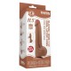 Gode Sliding Skin 20 x 5.3 cm Marron 