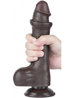 Gode Sliding Skin 14.5 x 4cm Noir 