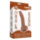 Gode Sliding Skin 14 x 3.5 cm Marron 