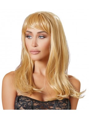 Perruque Cheveux longs Blonds droits 