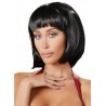Perruque Cheveux courts Bob noirs